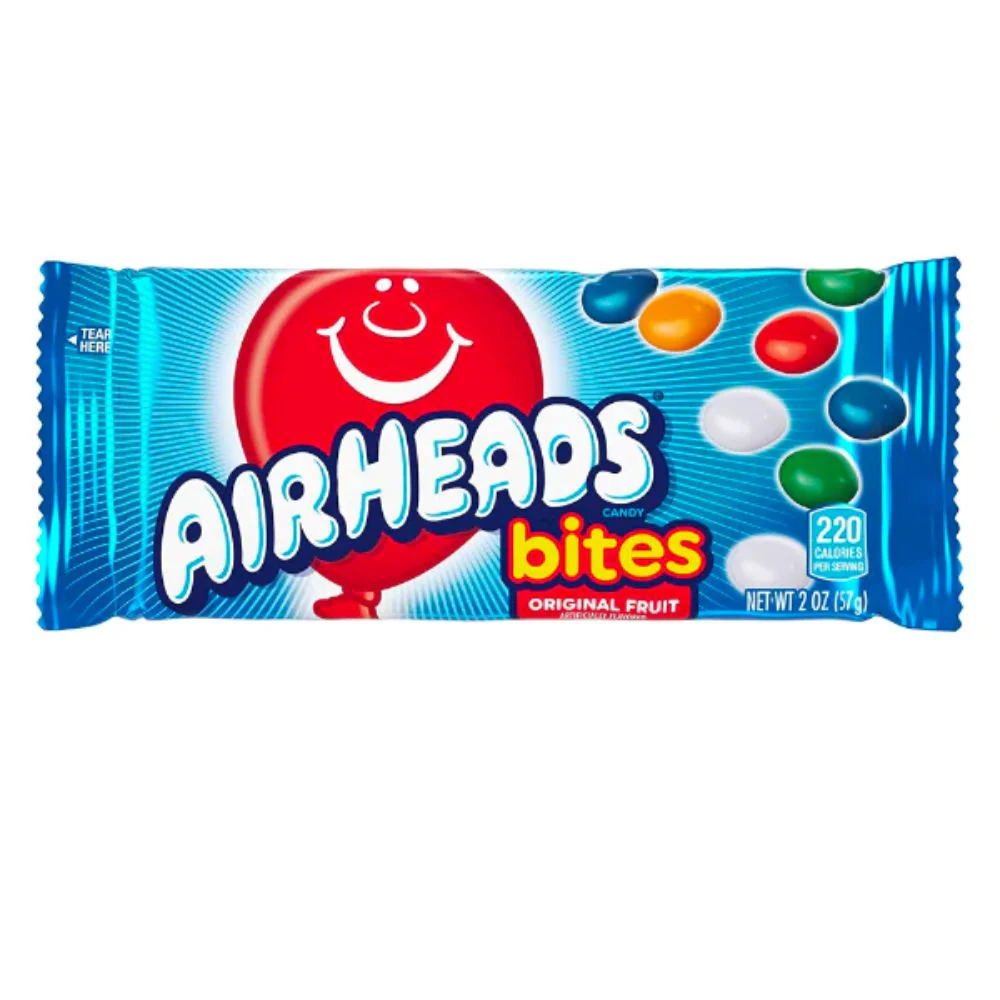 Airheads Bite Original Fruit, caramelle alla frutta da 57g