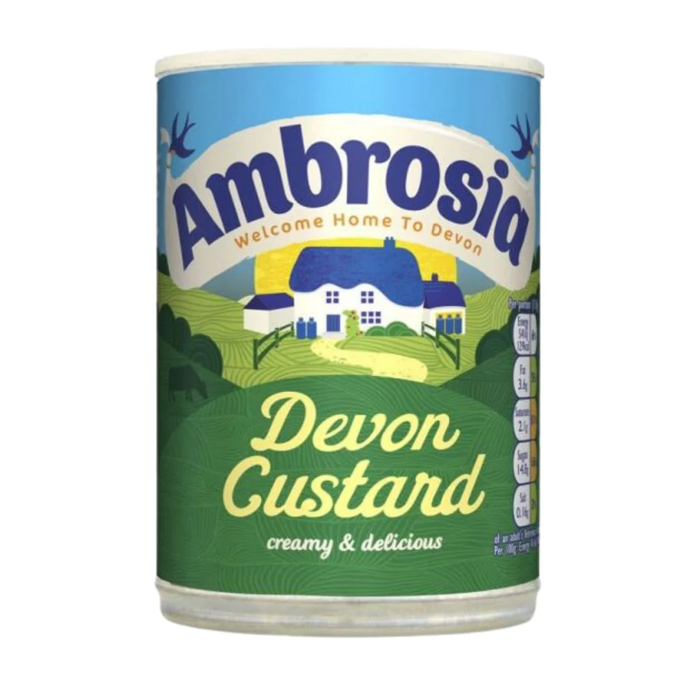 Ambrosia Devon Custard, crema pasticcera inglese da 400g