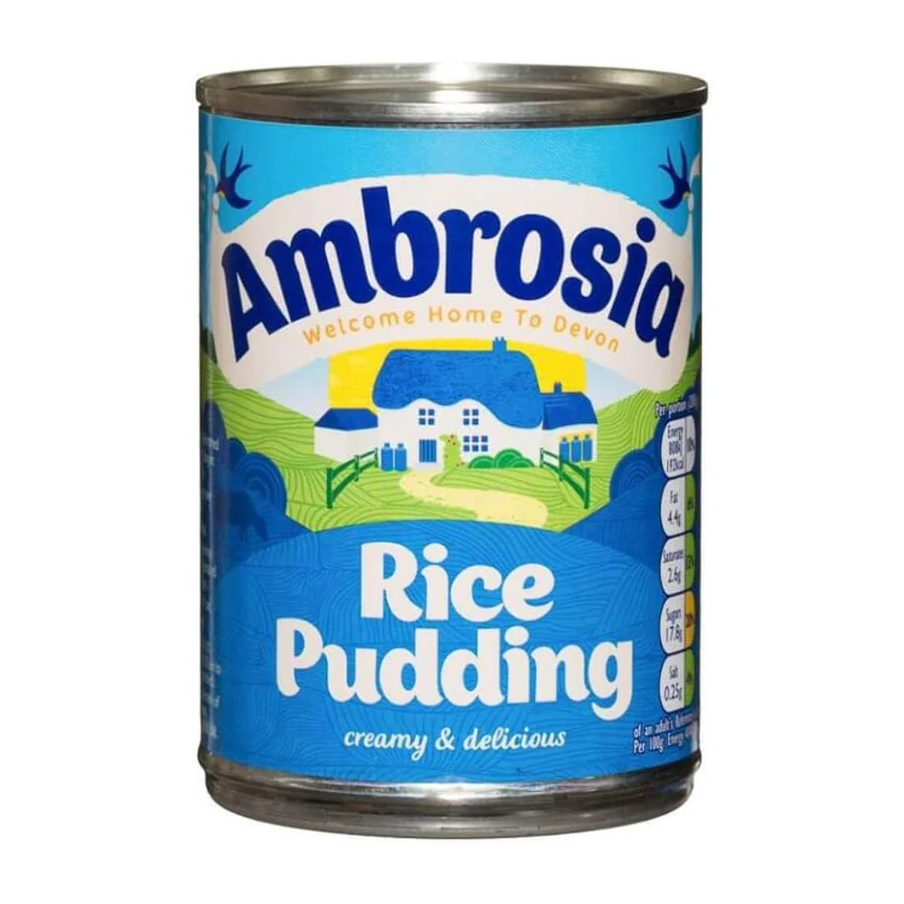 Ambrosia Rice Pudding, budino di riso da 400g