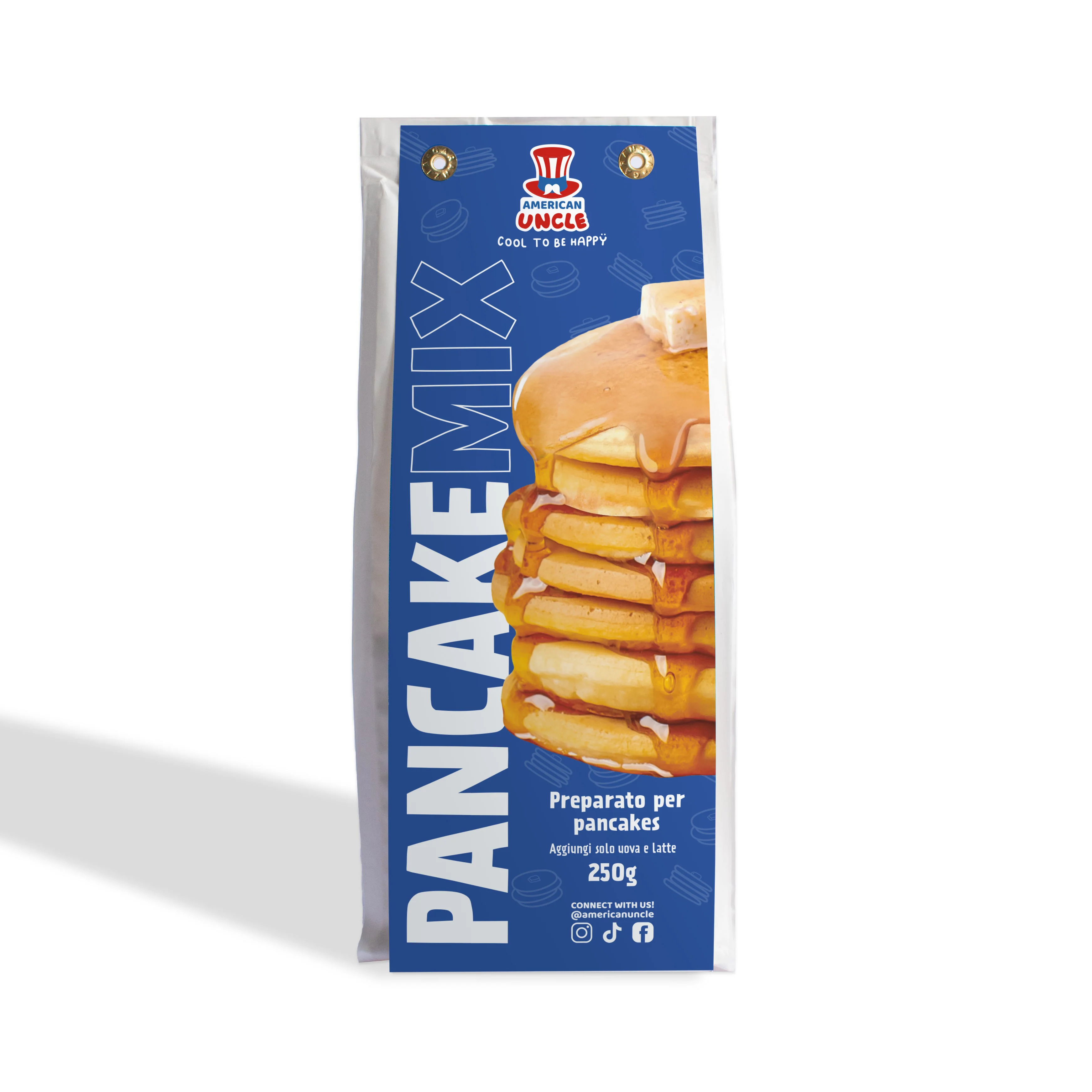 American Uncle Preparato per Pancakes, preparato per 10 pancakes da 250g