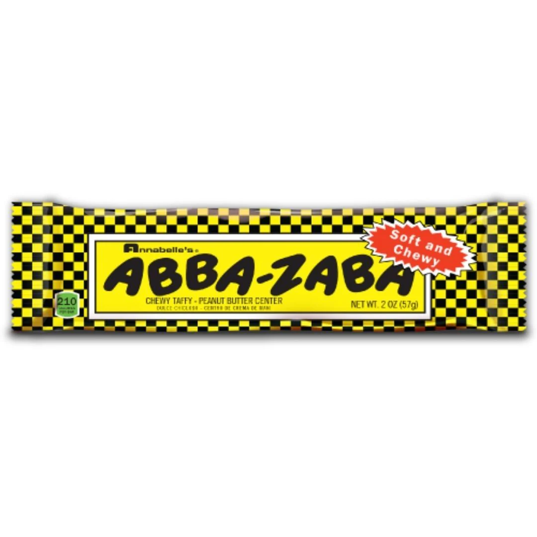 Annabelle's Abba-Zaba, torrone al burro d'arachidi da 57g