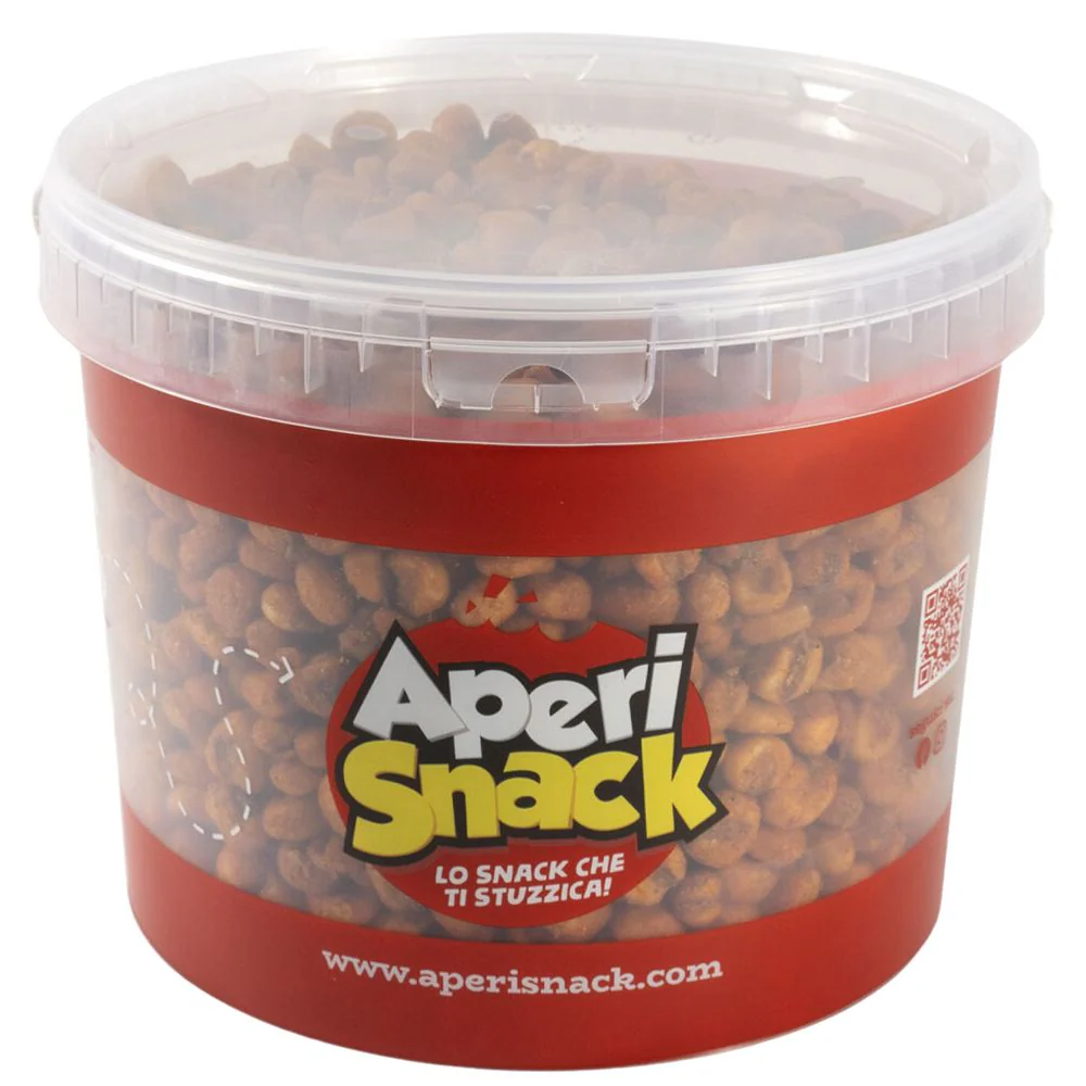 Aperisnack Jumbo Mais Chili, snack di mais tostati al gusto di chili da 1.8kg