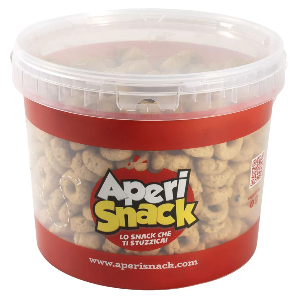 Aperisnack Tarallini Mediterranei, tarallini al gusto di olio e origano da 1800g