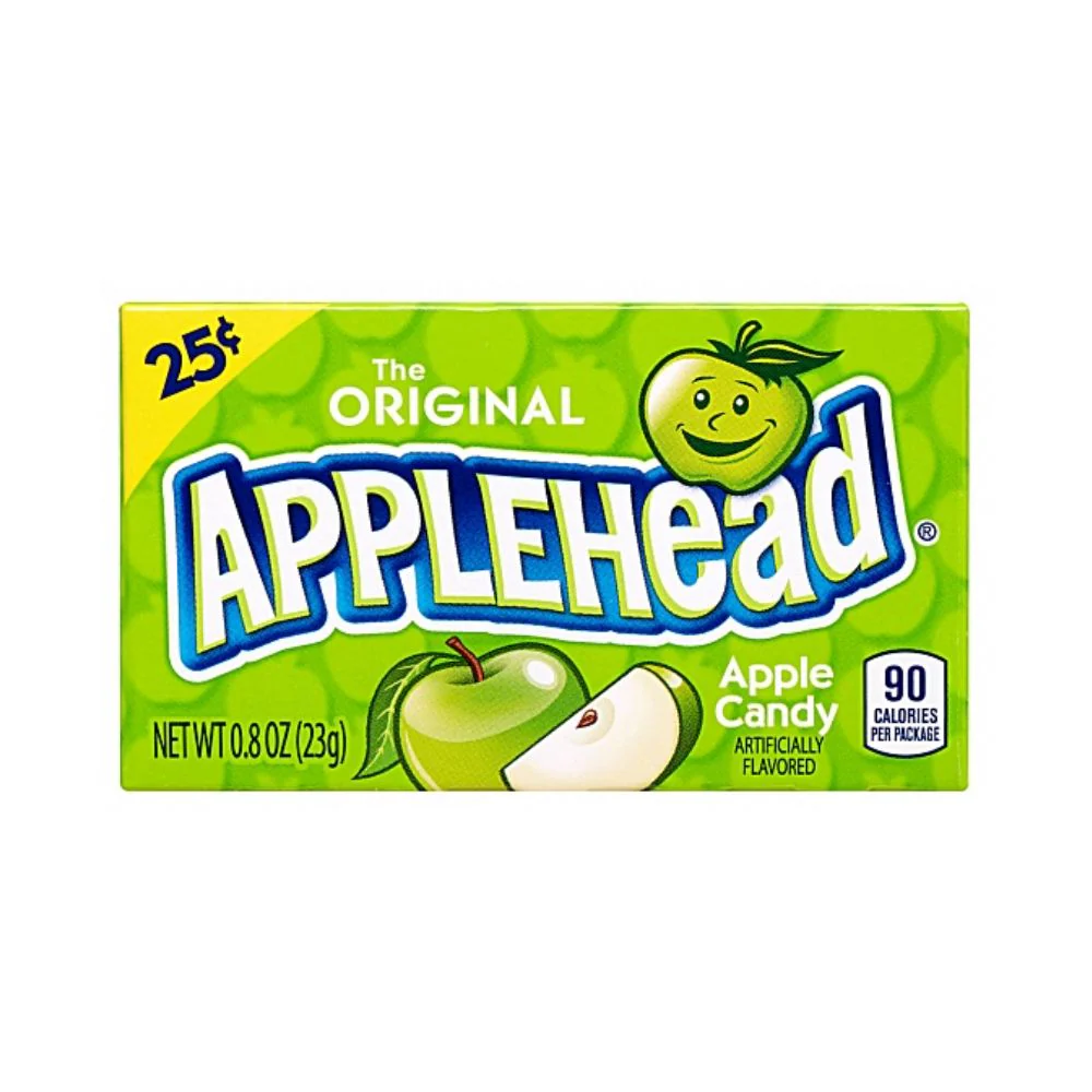 Applehead, caramelle alla mela verde da 23g
