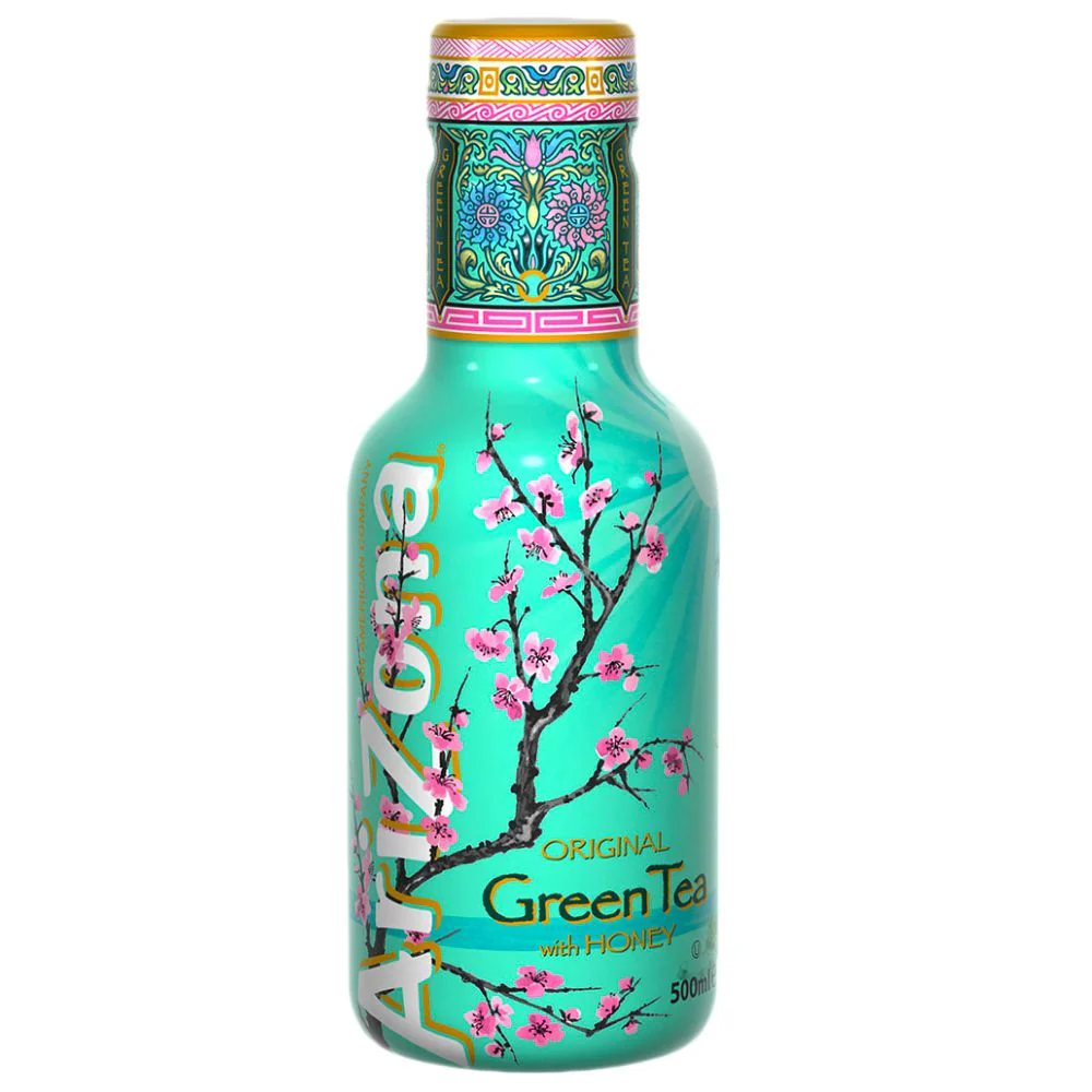 Arizona Green Tea with Honey, tè verde al miele da 500ml