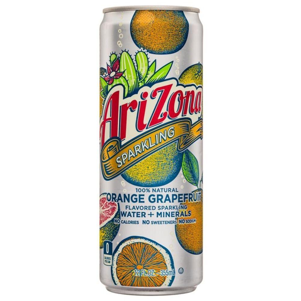 Arizona Sparkling Orange Grapefruit, bevanda all'arancia e pompelmo da 330ml