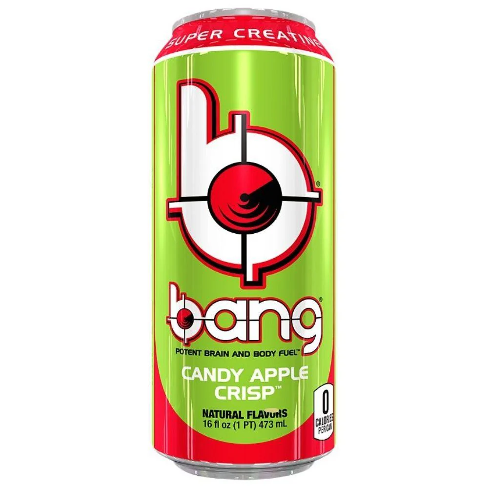 Bang Candy Apple Crisp, energy drink alla mela da 500ml