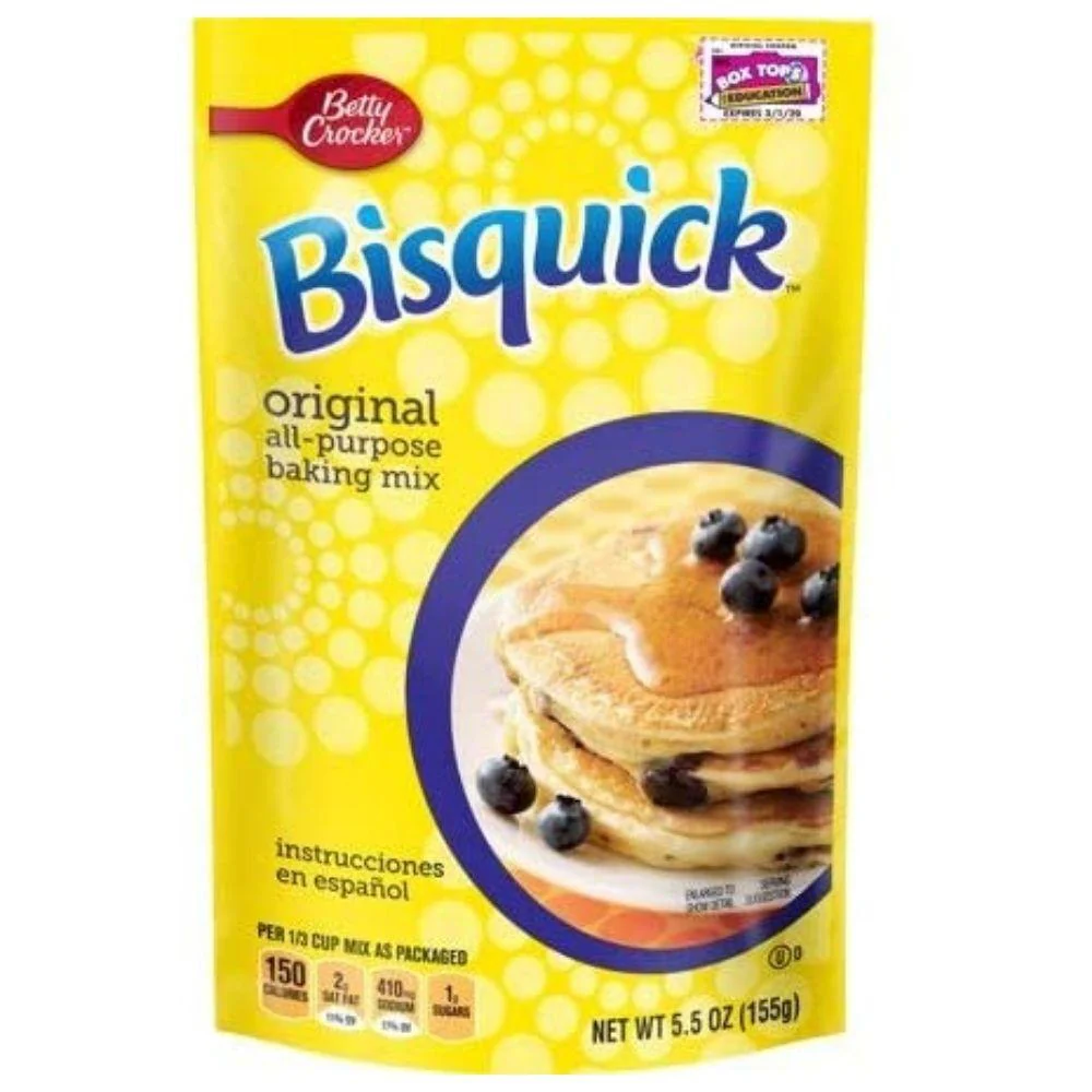 Betty Crocker Bisquick Original All Purpose Baking Mix, preparato per pancake da 155g