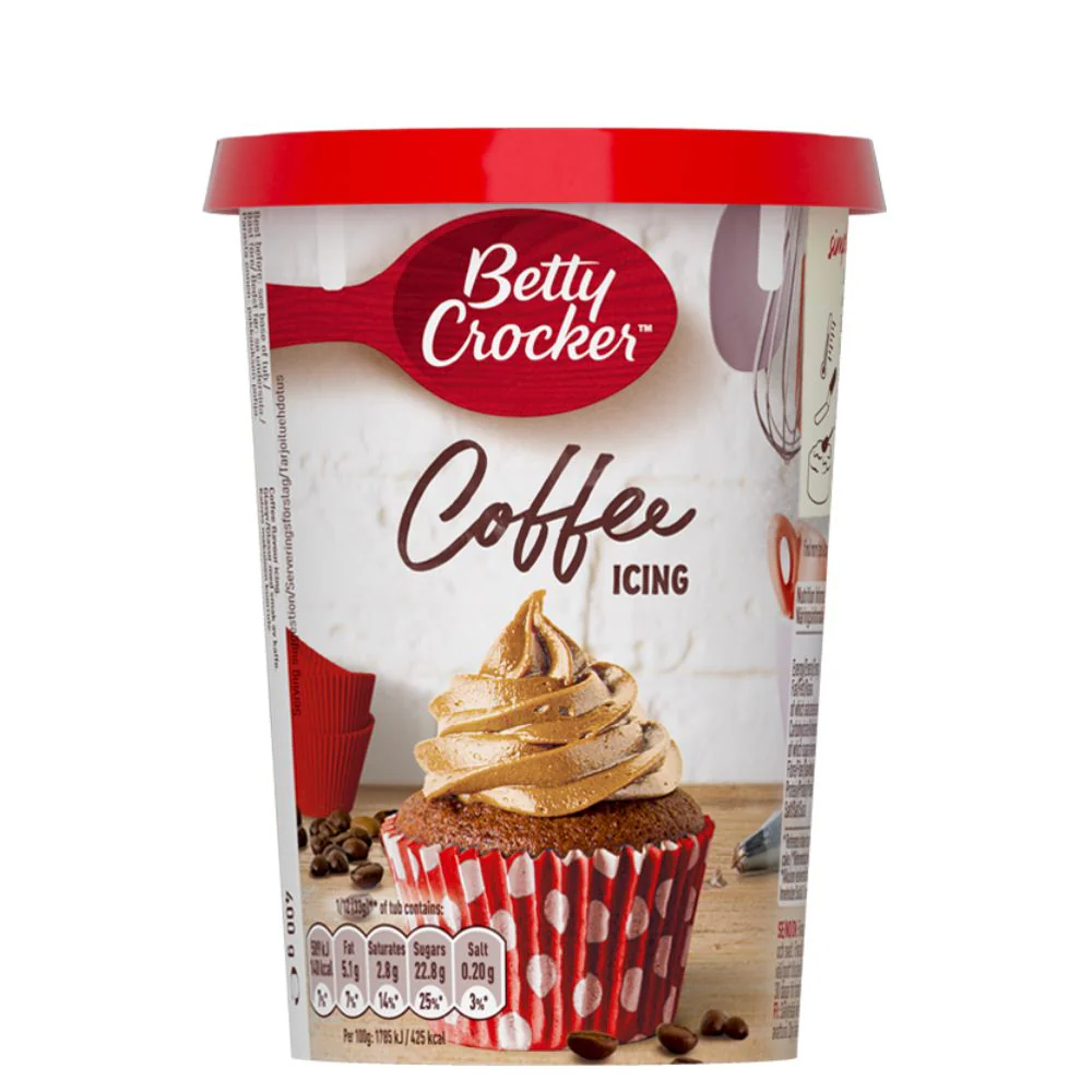 Betty Crocker Coffee Icing, cremoso frosting al caffè da 400g