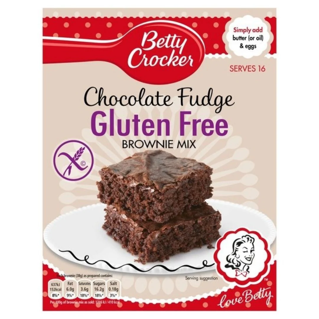 Betty Crocker Gluten Free Fudge Brownie, preparato per brownie senza glutine da 415g