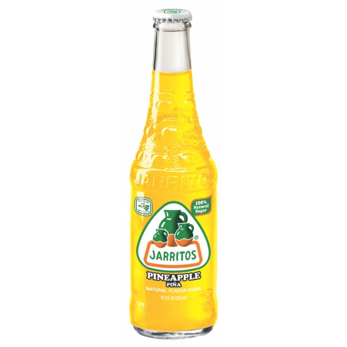 Bever Jarritos Pineapple, bevanda all'ananas da 370ml