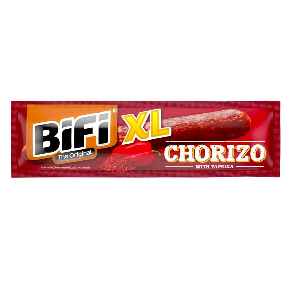 Bifi XL The original Chorizo, mini salame chorizo da 26g