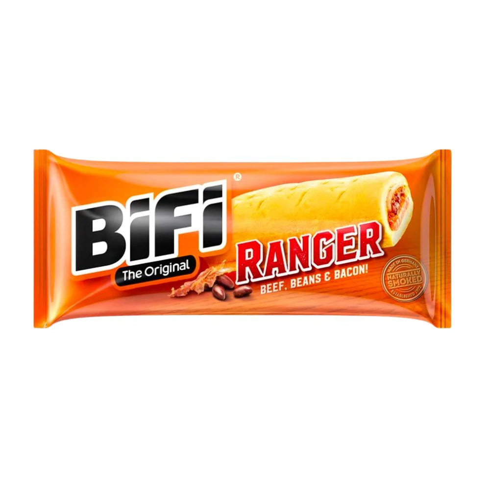 Bifi Ranger, panino ripieno di fagioli, carne e bacon da 50g