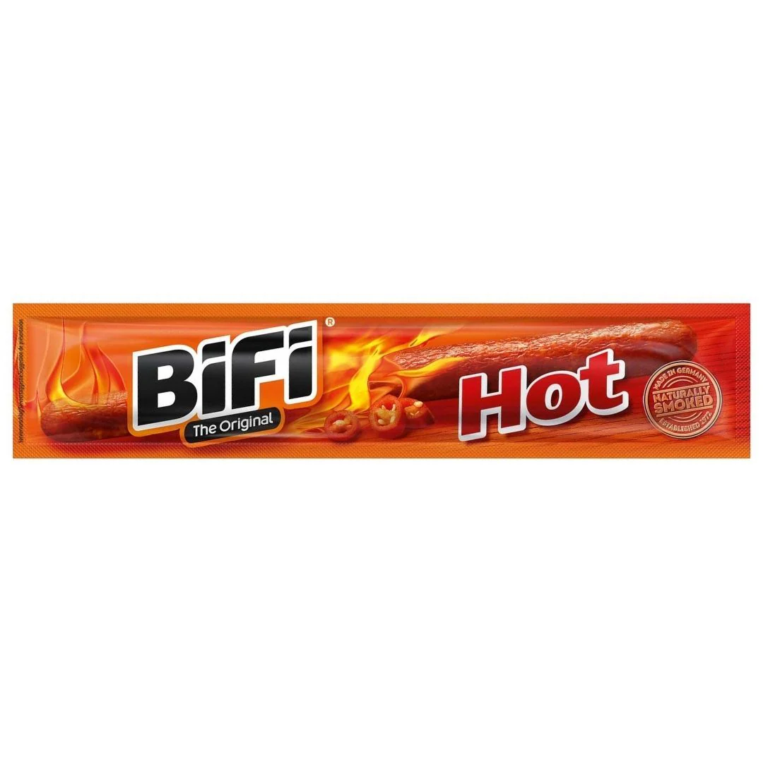 BiFi The Original Hot, barretta di carne secca piccante da 20g