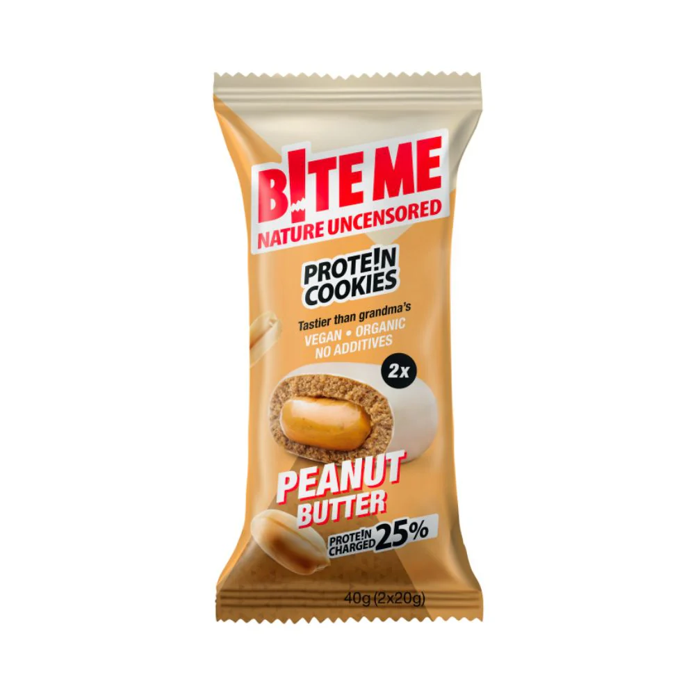 Bite Me Lava Cookies Peanut Butter, biscotti proteici con crema di arachidi da 40g