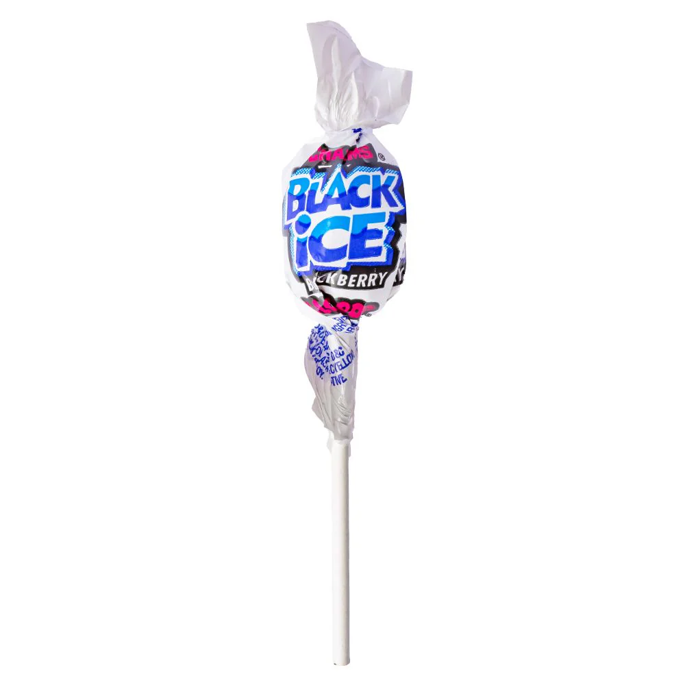 Black Ice Blackberry Blow Pop, lecca lecca al gelato alle more da 18g
