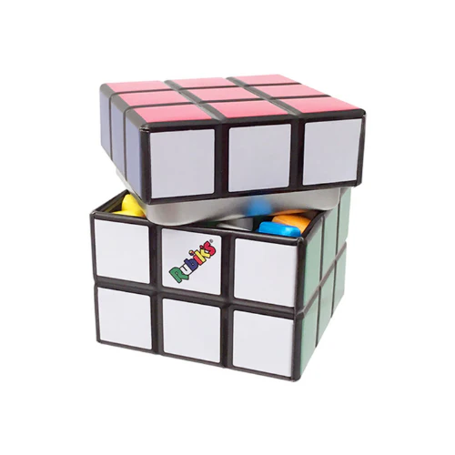 Boston America Rubiks Cube Candy, cubo di Rubik con caramelle alla frutta colorate da 42.5g