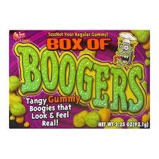 Box of Boogers Halloween