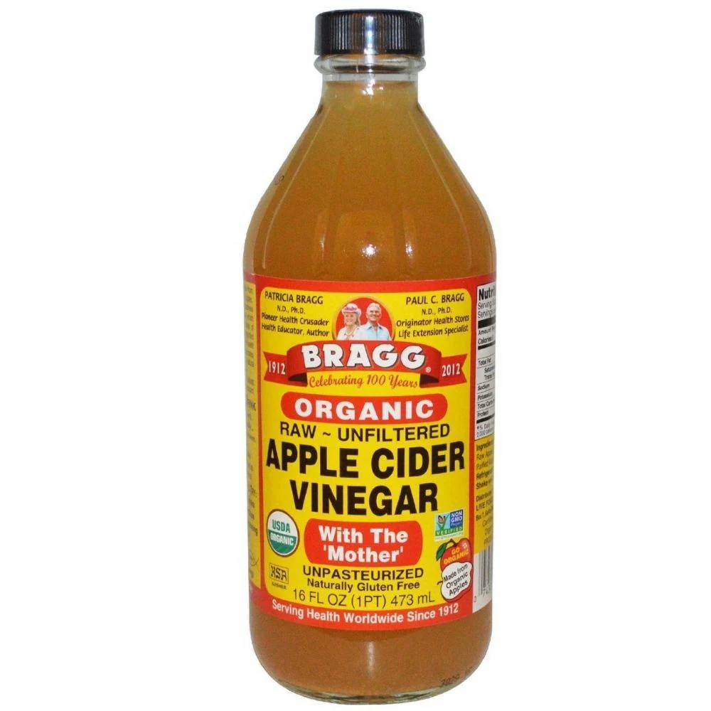 Bragg Organic Raw Unfiltred Apple Cider Vinegar, aceto di mele da 473ml