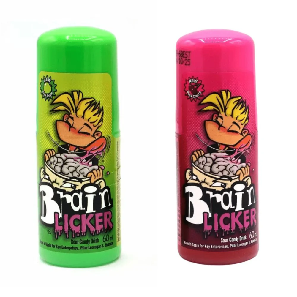 Brain Licker Sour Apple and Cherry Apple, caramella liquida gusto aspro a sorpresa da 60ml
