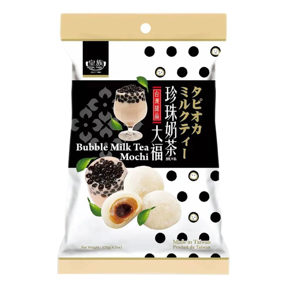 Bubble Milk Tea Mochi, merendine al gusto di bubble tea da 120g