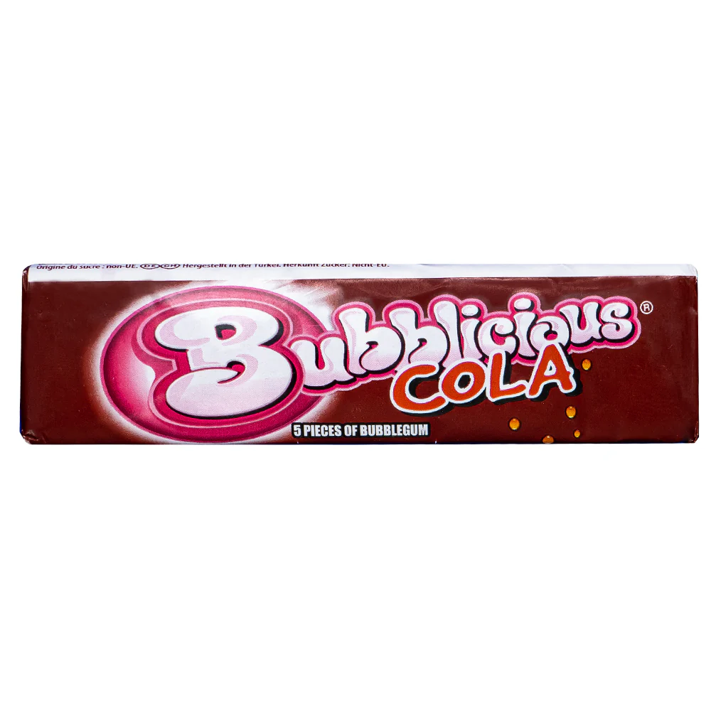 Bubblicious Cola, gomme da masticare al gusto cola da 38g