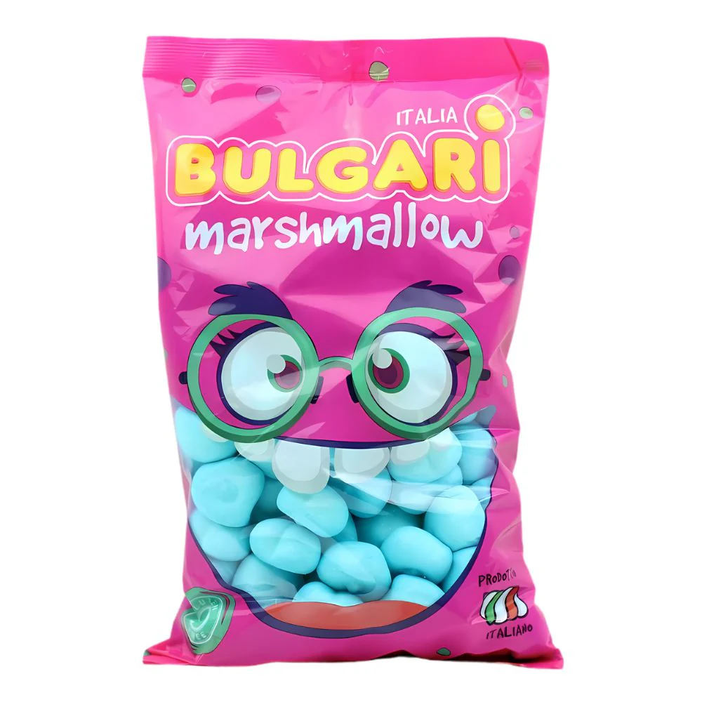 Bulgari Marshmallow Cuori Azzurri, marshmallow dalla forma di cuore da 900g