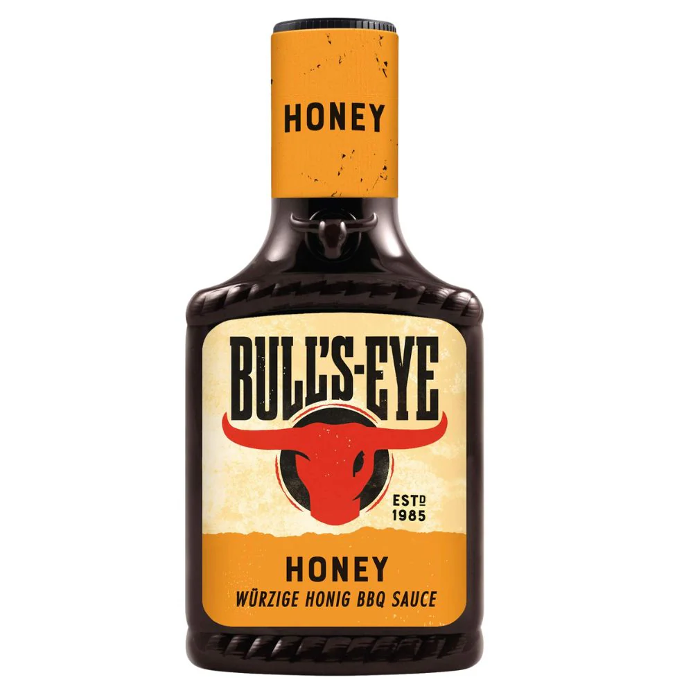Bull's-Eye Honey BBQ Sauce, salsa barbecue con miele da 300ml