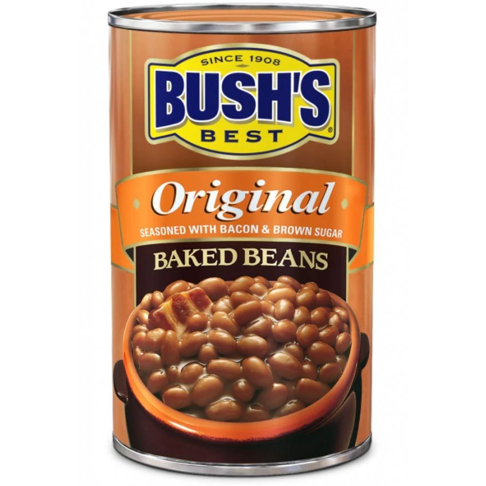 Bush's Best Original Baked Beans, fagioli conditi con bacon e zucchero di canna da 794g