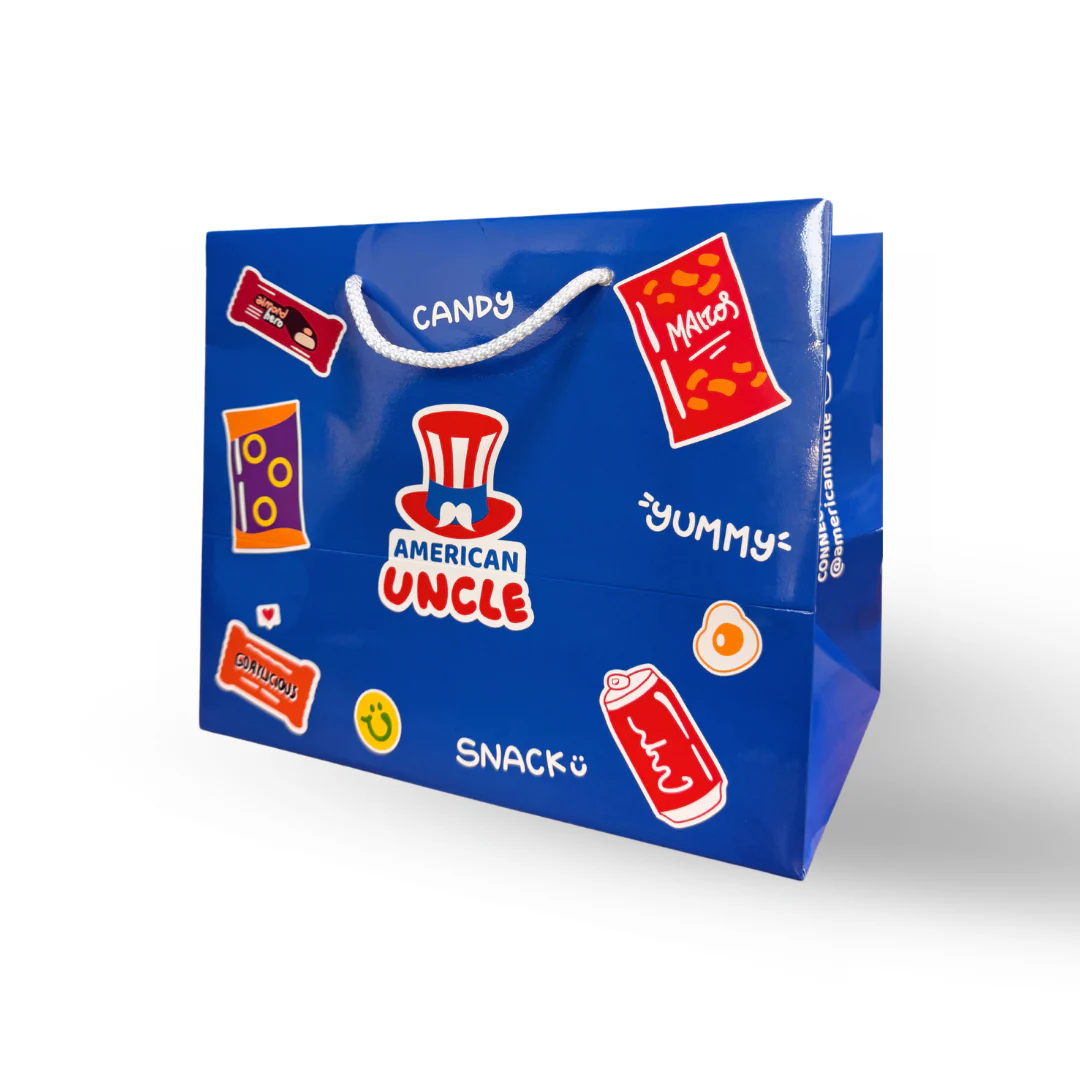Busta Regalo American Uncle (vuota), ideale per contenere 40 prodotti