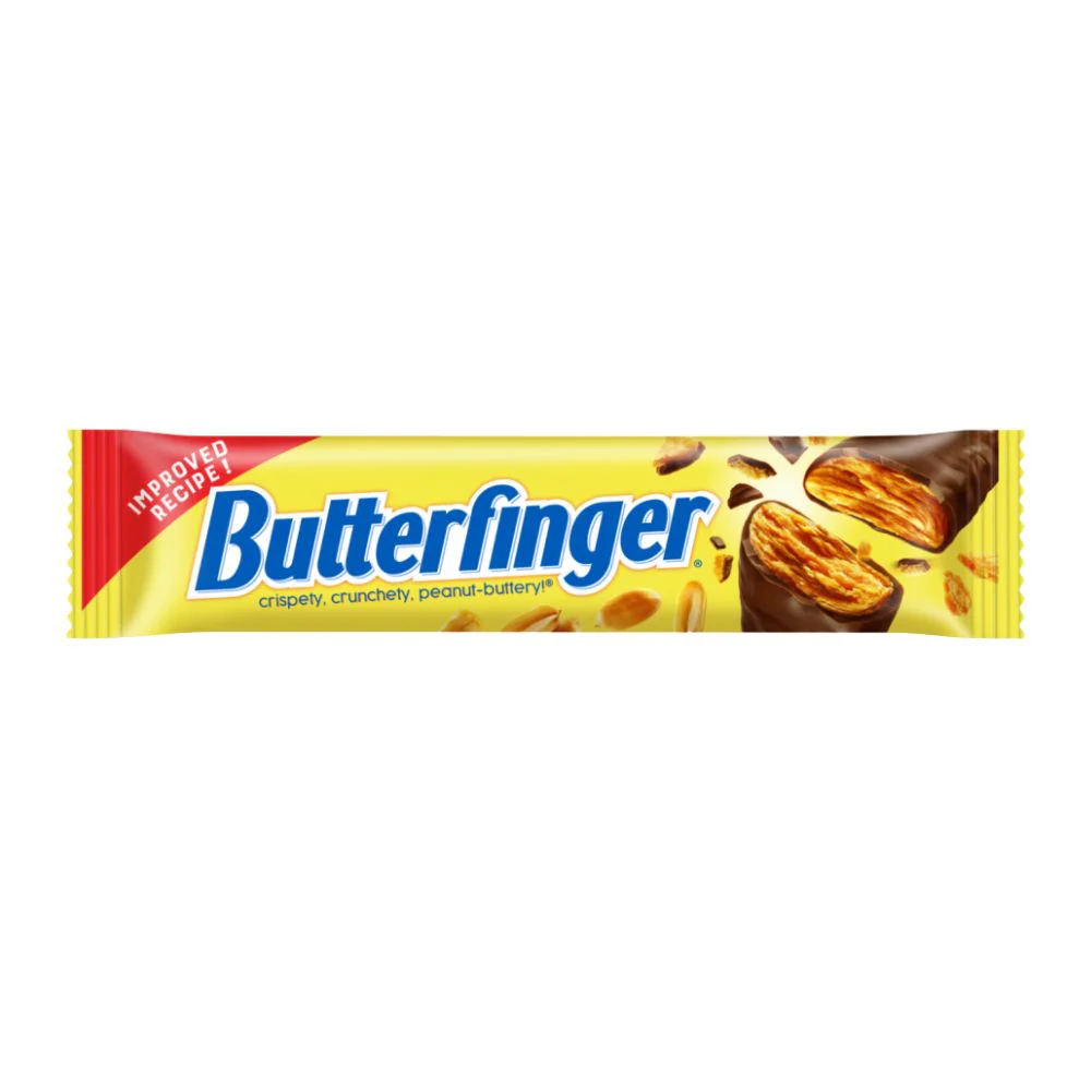 Nestlé Butterfinger, barretta al cioccolato al latte e burro d'arachidi da 53g