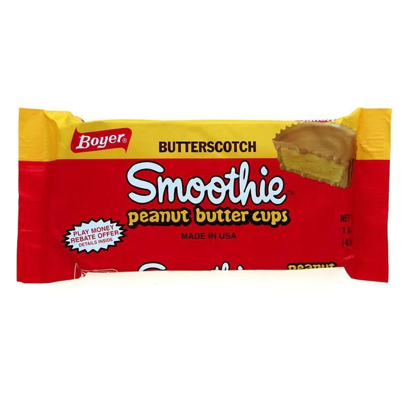 Butterscotch Smoothie Peanut Butter Cups, biscotti ripieni al burro d'arachidi da 45.3g