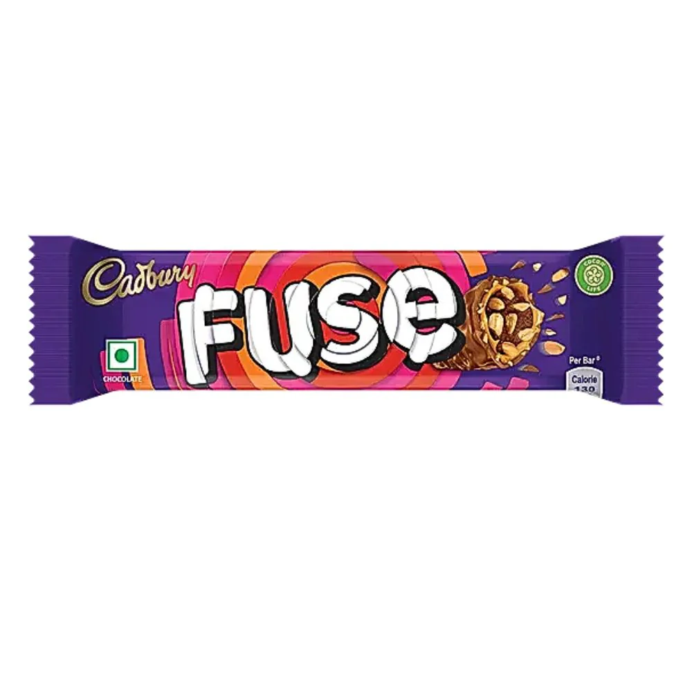 Cadbury Fuse, barretta di cioccolato con arachidi da 24g