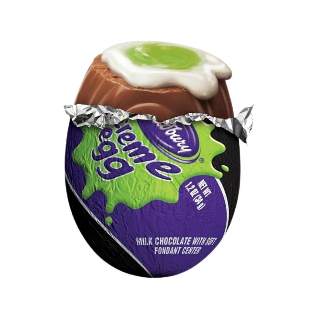 Cadbury Screme Egg, uovo di cioccolato al latte con cuore morbido da 34g - Image 2