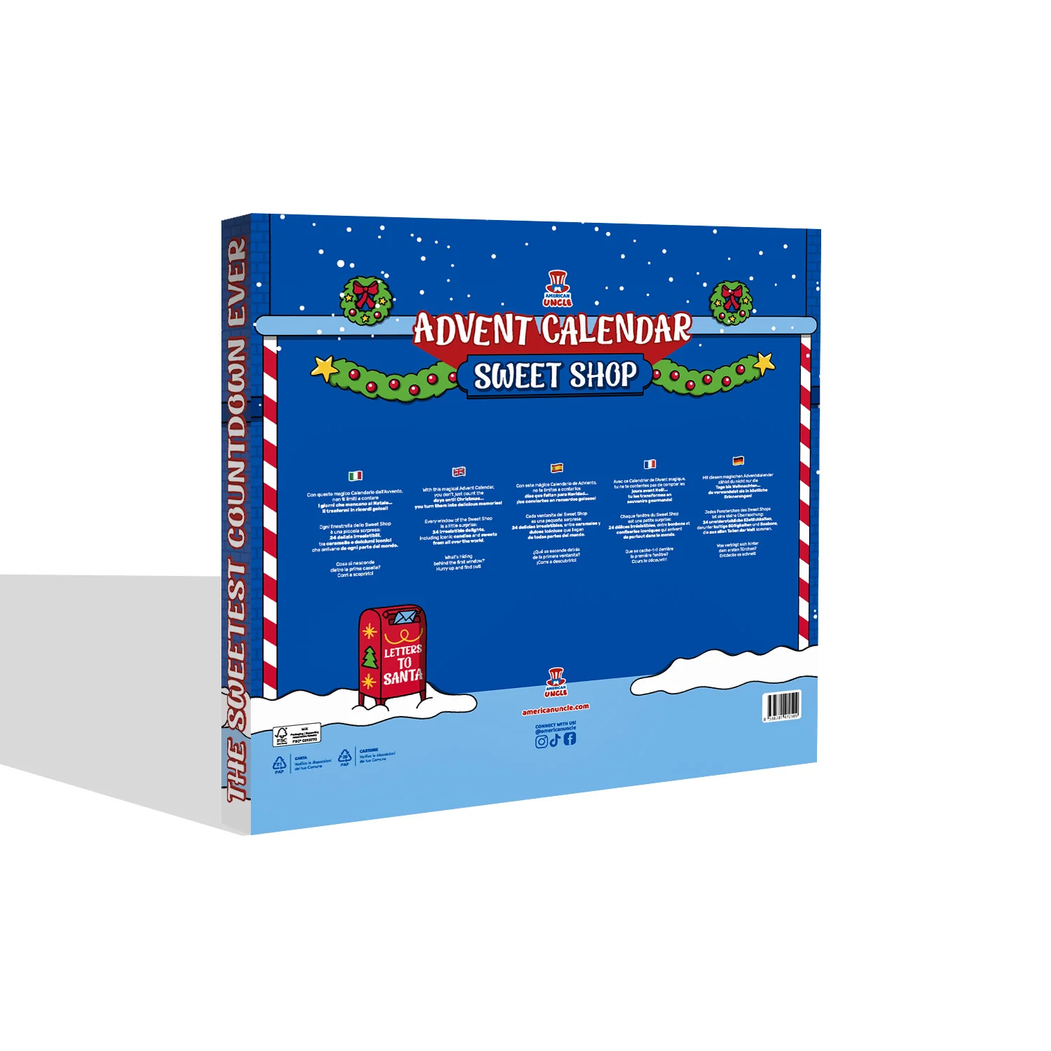 Sweet Shop, Calendario dell’Avvento da 24 snack dolci e caramelle da tutto il mondo - Image 4