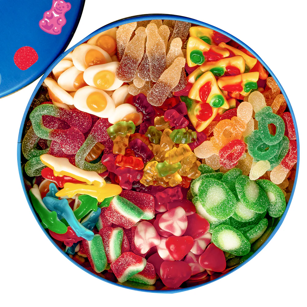 Wunnie Bucket "Apri se hai bisogno di una ricarica", latta di caramelle gommose da comporre con i tuoi gusti preferiti - 3 kg - Image 4