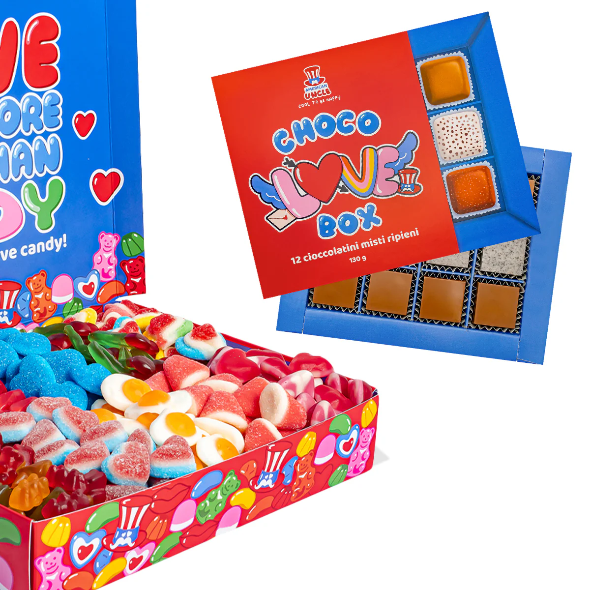 Candy Love Box + Choco Love Box