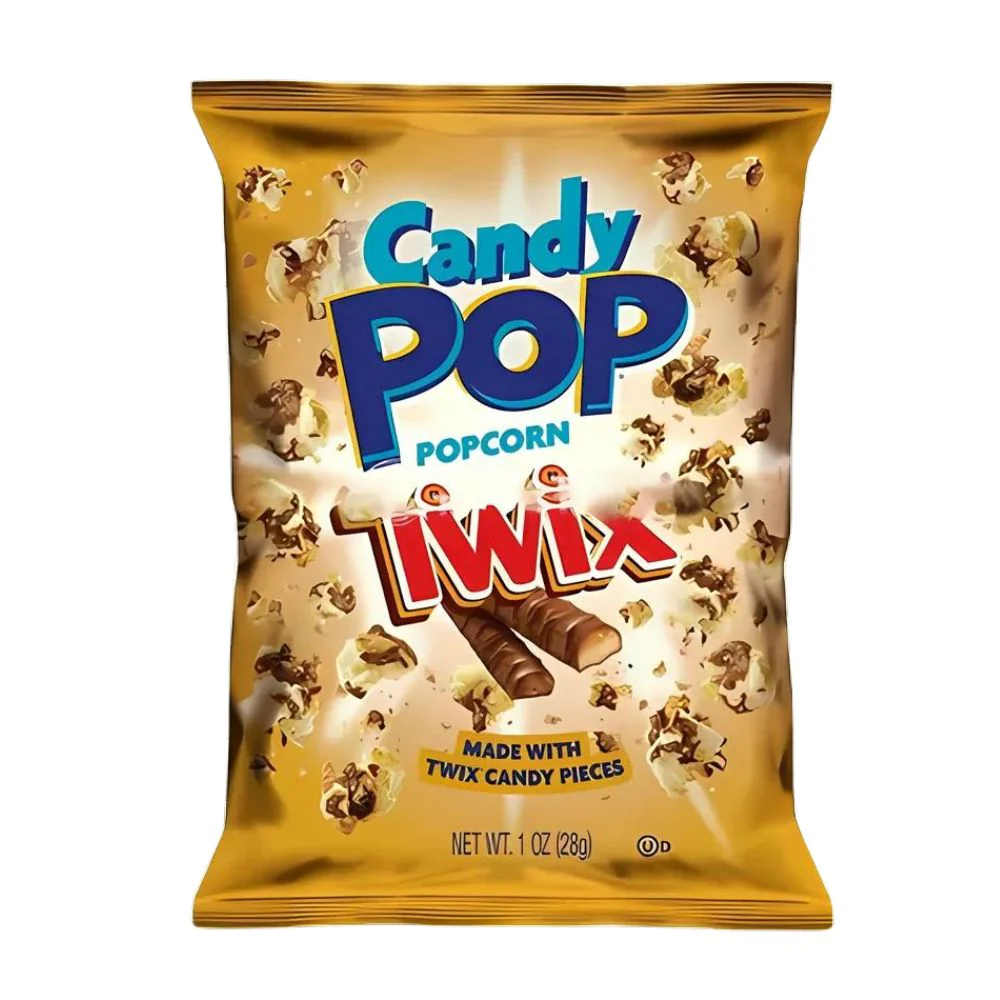 Candy Pop Popcorn Twix Mini, popcorn al gusto di twix da 28g