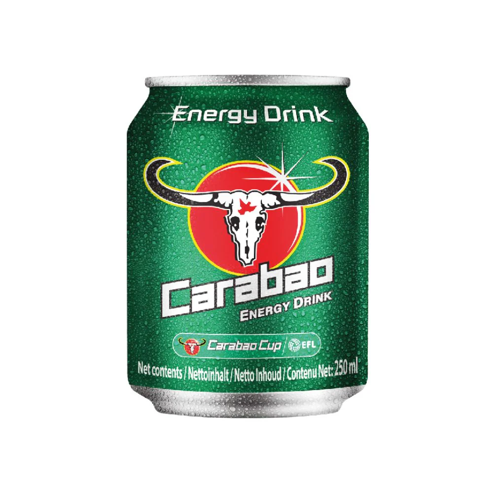Carabao Energy Drink, energy drink al gusto di frutta da 250ml