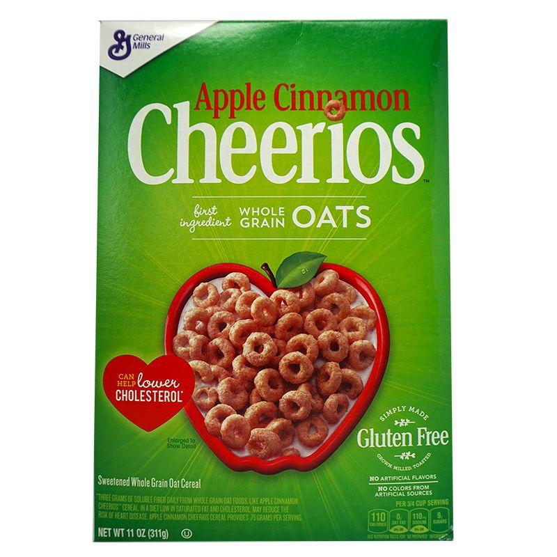 Cheerios Apple Cinnamon, cereali alla mela e alla cannella da 311g