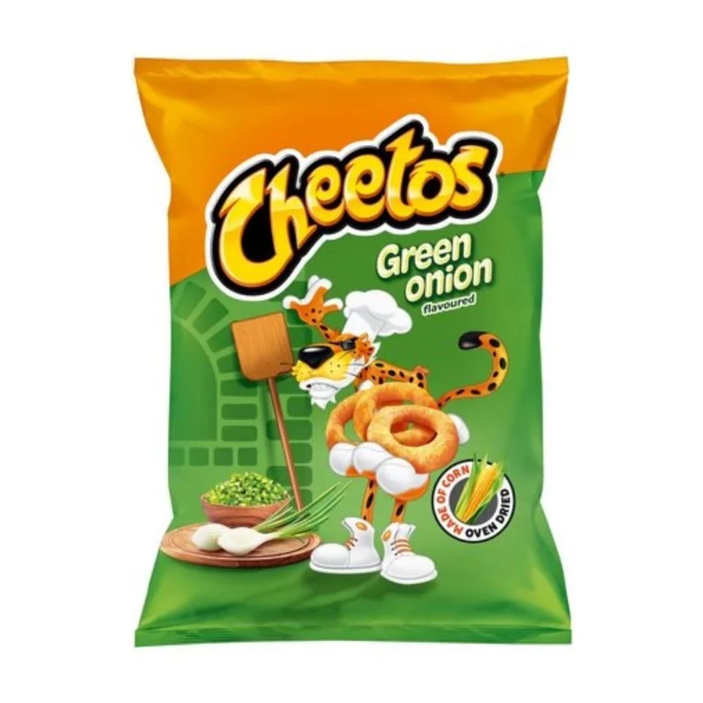 Cheetos Green Onion, patatine al gusto di cipolla verde da 130g