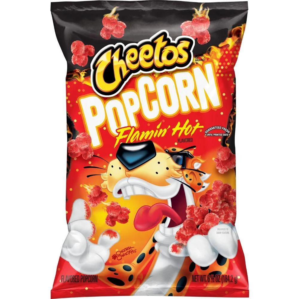 Cheetos Popcorn Flamin Hot, popcorn piccanti da 184.2g