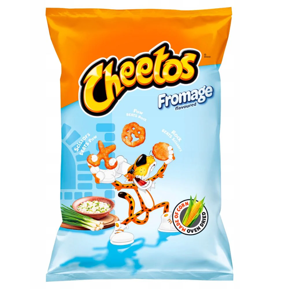 Cheetos Rock Paw Scissor Fromage, patatine al formaggio da 145g
