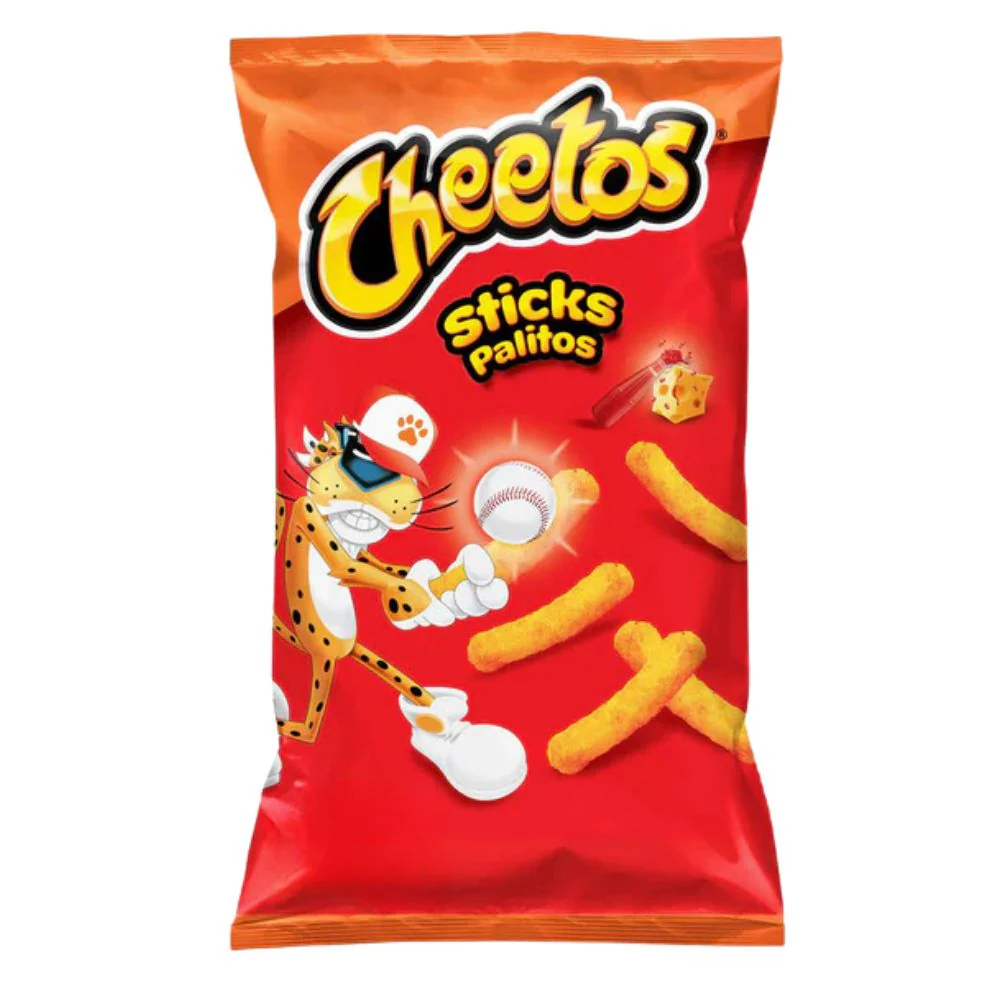 Cheetos Sticks, bastoncini di mais al formaggio al gusto ketchup da 96g