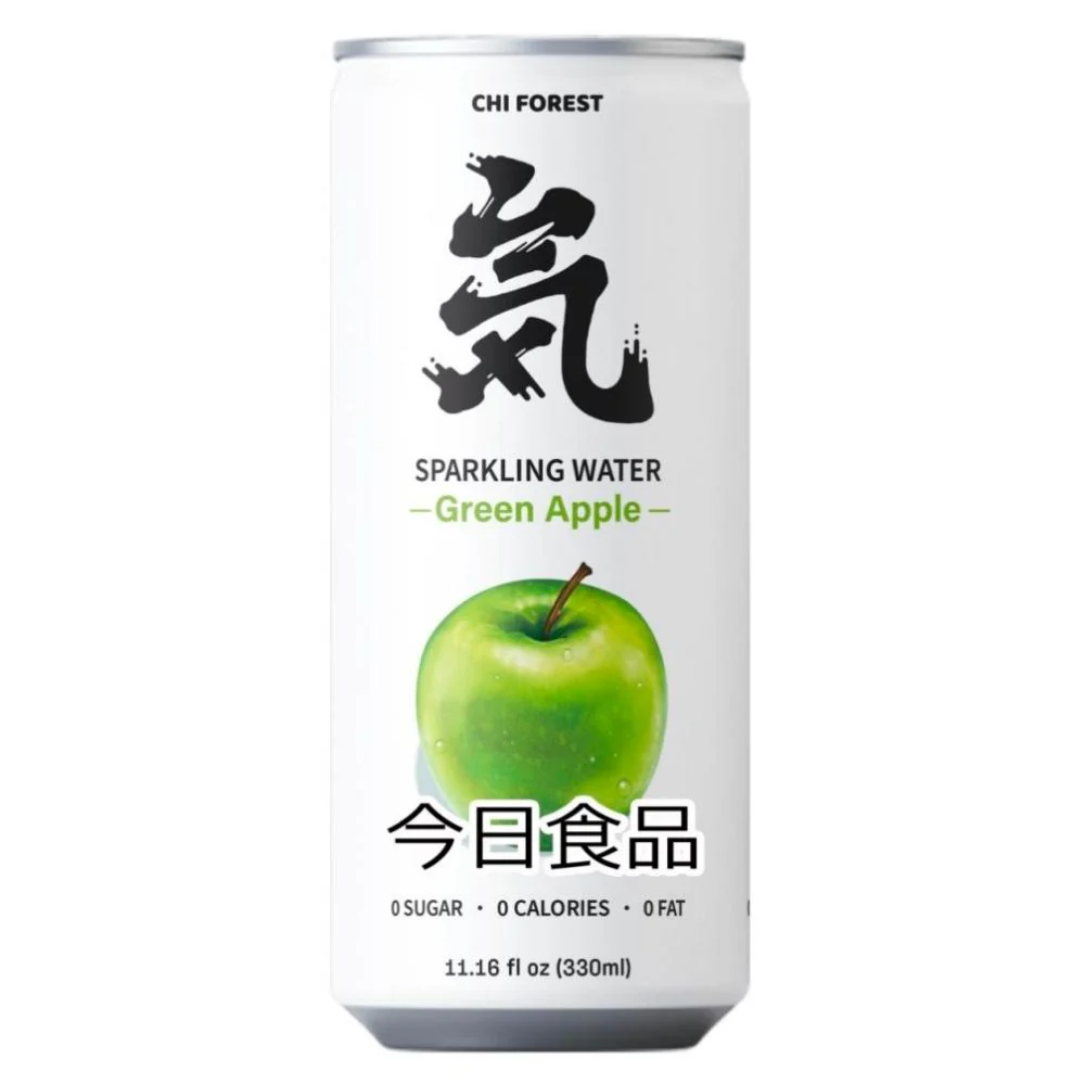 Chi Sparklin Water Green Apple, bevanda alla mela verde da 330ml