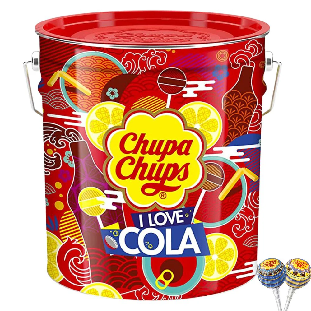 Chupa Chups I Love Cola, lecca lecca al gusto cola da 12g (Confezione da 150)