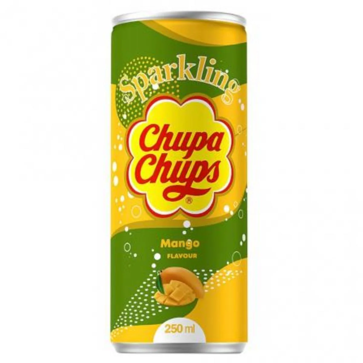 Chupa Chups Sparkling Mango, bevanda al mango da 250ml