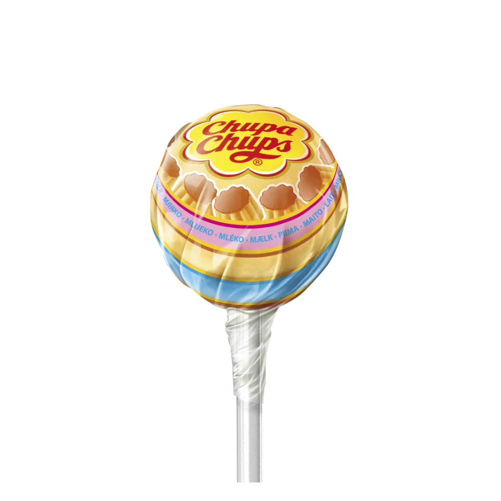 Chupa Chups Vaniglia, lecca lecca al gusto di vaniglia da 12g