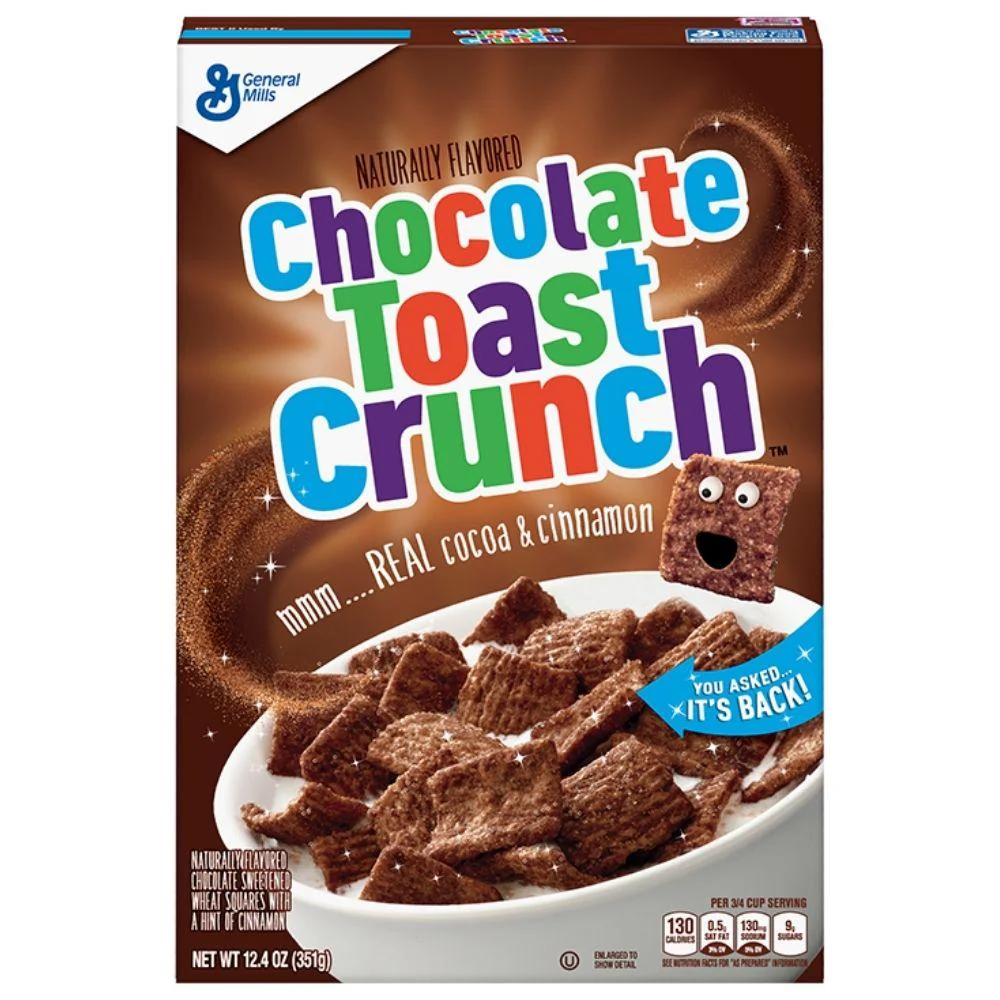 Cinnamon Toast Crunch Chocolate, cereali alla cannella e cioccolato da 351g