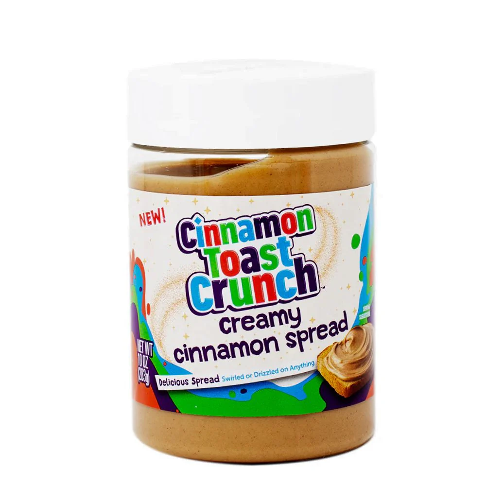 Cinnamon Toast Crunch Creamy Cinnamon Spread, crema spalmabile al gusto di cannella da 283g